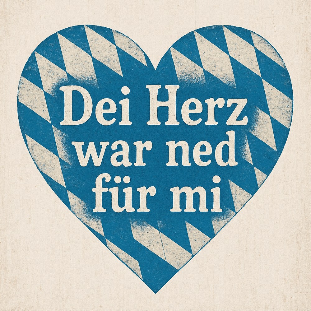 Cover zum Lied Dei Herz war ned für mi